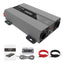 DATOUBOSS 2000W Pure Sine Wave Inverter with 4000W peak power, 12V-230V, with EU sockets, USB ports, for home, cars, trucks.