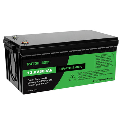 12V 300Ah LiFePO4 Battery 200A BMS