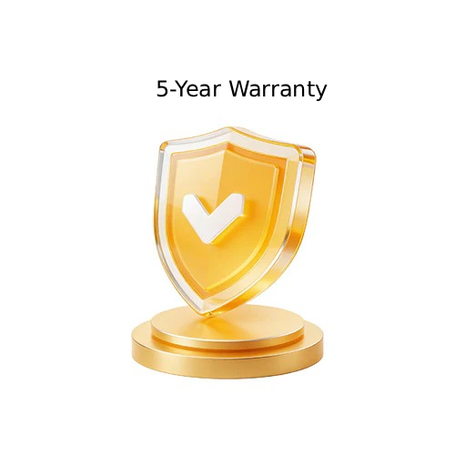 5-Year Warranty