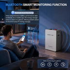 GRNPVRE 24V 314Ah LiFePO4 Solar Battery, 8kWh Energy Storage with 150A BMS & Mobile Bluetooth Control for Home & Off-Grid Systems(Comes with Bluetooth app)