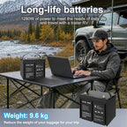 DATOUBOSS 12V 100Ah LiFePO4 Battery with 100A BMS Deep Cycle Battery for RV Solar Home System - Xdatou