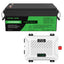 DATOUBOSS Power Duo: 3000W Pure Sine Wave Inverter 12V to 230V & 12V 200Ah LiFePO4 Battery. for RV, solar, off-grid systems.