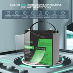 DATOUBOSS 12V 50Ah LiFePO4 Lithium Battery 50A BMS. use in RVs, solar, and home  energy storage solution.