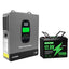DATOUBOSS 12V–230V Hybrid Inverter 1800W & 1.28kWh 100Ah LiFePO4 battery. for RV, home backup, and off-grid use.