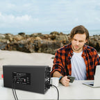 DATOUBOSS 2000W Pure Sine Wave Inverter, 12V to 230V, Peak Power 4000W, with remote control for Car home RV outdoor etc
