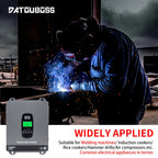 DATOUBOSS 24V 3.3kW 2.56kWh Solar Home Storage Backup Off Grid Kit 100Ah LiFePO4 (2x12V100Ah) + 3300W Hybrid Inverter 150A MPPT Pure Sine Wave, On Grid, 24V DC to 220/230V AC, BMS Protection System, for RV Solar Home System - Xdatou | Rechargeable Lifepo4 Batteries Voltage Converters Inverter