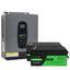 DATOUBOSS 3000W Hybrid Inverter 24V-230V & 7.68kWh LiFePO4 Battery Kit (2x12V300Ah)  with 100A MPPT, for Solar System