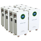 DATOUBOSS 48V 314Ah LiFePO4 Battery, 16kWh Solar Energy Storage System with 210A BMS, Metal Case with Wheels for Home Energy Storage, Solar, RV & Off-Grid Backup Power - Xdatou | Rechargeable Lifepo4 Batteries Voltage Converters Inverter