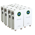DATOUBOSS 48V 314Ah LiFePO4 Battery, 16kWh Solar Energy Storage System with 210A BMS, Metal Case with Wheels for Home Energy Storage, Solar, RV & Off-Grid Backup Power - Xdatou | Rechargeable Lifepo4 Batteries Voltage Converters Inverter