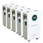 DATOUBOSS 48V 314Ah LiFePO4 Battery, 16kWh Solar Energy Storage System with 210A BMS, Metal Case with Wheels for Home Energy Storage, Solar, RV & Off-Grid Backup Power - Xdatou | Rechargeable Lifepo4 Batteries Voltage Converters Inverter