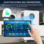 DATOUBOSS 48V 6kW 16kWh Solar Home Storage Backup Off Grid Kit314Ah LiFePO4(210A BMS)+ 6000W Solar Hybrid Inverter 120A MPPT Pure Sine Wave, 48VDC to 230VAC, 8500W PV Input, BMS Protection, Dust and Water-Resistant, for Solar Home RV Energy Storage - Xdatou | Rechargeable Lifepo4 Batteries Voltage Converters Inverter