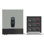 DATOUBOSS 51.2V 100Ah LiFePO4 Rack Battery + 11KW 48V-230V Hybrid Inverter Off-Grid Combo Kit - Xdatou | Rechargeable Lifepo4 Batteries Voltage Converters Inverter