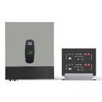 DATOUBOSS 51.2V 100Ah LiFePO4 Rack Battery + 11KW 48V-230V Hybrid Inverter Off-Grid Combo Kit - Xdatou | Rechargeable Lifepo4 Batteries Voltage Converters Inverter