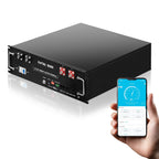DATOUBOSS 51.2V 100Ah LiFePO4 battery with 200A BMS, designed for 6000+ deep cycle use. for solar system energy systems.