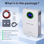 DATOUBOSS 51.2V 100Ah Wall - Mounted LiFePO4 Battery, 5.12kWh, 100A BMS, for Energy Storage - Xdatou | Rechargeable Lifepo4 Batteries Voltage Converters Inverter