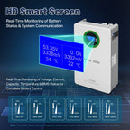DATOUBOSS 51.2V 100Ah Wall - Mounted LiFePO4 Battery, 5.12kWh, 100A BMS, for Energy Storage - Xdatou | Rechargeable Lifepo4 Batteries Voltage Converters Inverter