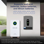 DATOUBOSS 6200W Solar Hybrid Inverter 48V to 230V, Pure Sine Wave, 120A MPPT, 8500W PV Input, Compatible with various battery