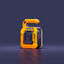 500W Portable Inverter: 18W Dual Type-C, USB 5V2A, UK AC socket, 500lm floodlight, dual-slot 10000mAh battery compatible