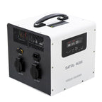 DATOUBOSS Power Station: 1000W Hybrid Inverter +2009wh Capacity LiFePO4 Battery