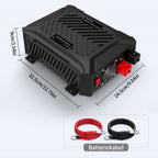 DATOUBOSS Intelligent Dual Voltage Pure Sine Wave Inverter 1200W/2000W, 12V/24V to 230V, for RVS home offgrid system