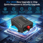 DATOUBOSS Pure Sine Wave Inverter 2000/4000W, Double Voltage intelligent detection 12V/24V to 230V,for RV car home off-grid.