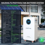 GRNPVRE 48V 314Ah LiFePO4 Battery Power Supply, 200A BMS, for Solar Energy Storage Systems - Xdatou | Rechargeable Lifepo4 Batteries Voltage Converters Inverter
