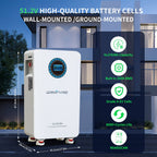 GRNPVRE 48V 314Ah LiFePO4 Battery Power Supply, 200A BMS, for Solar Energy Storage Systems - Xdatou | Rechargeable Lifepo4 Batteries Voltage Converters Inverter