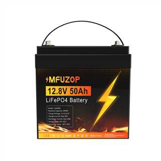 MFUZOP 12V 50Ah LiFePO4 Lithium Battery 12V 50Ah LiFePO4 Lithium Battery with 50A BMS Deep Cycle Battery for RV Solar Home System - Xdatou | Rechargeable Lifepo4 Batteries Voltage Converters Inverter Main image